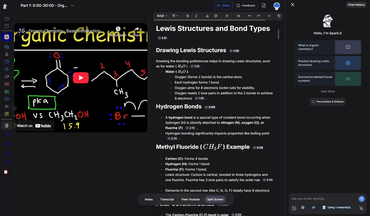 StudyFetch Notes
