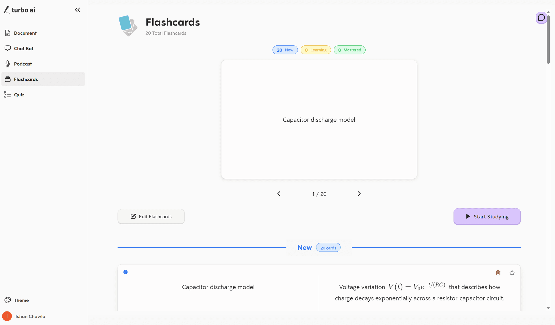 AP Calculus flashcards