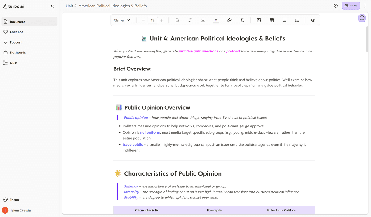 Unit 4: Political Ideologies & Beliefs