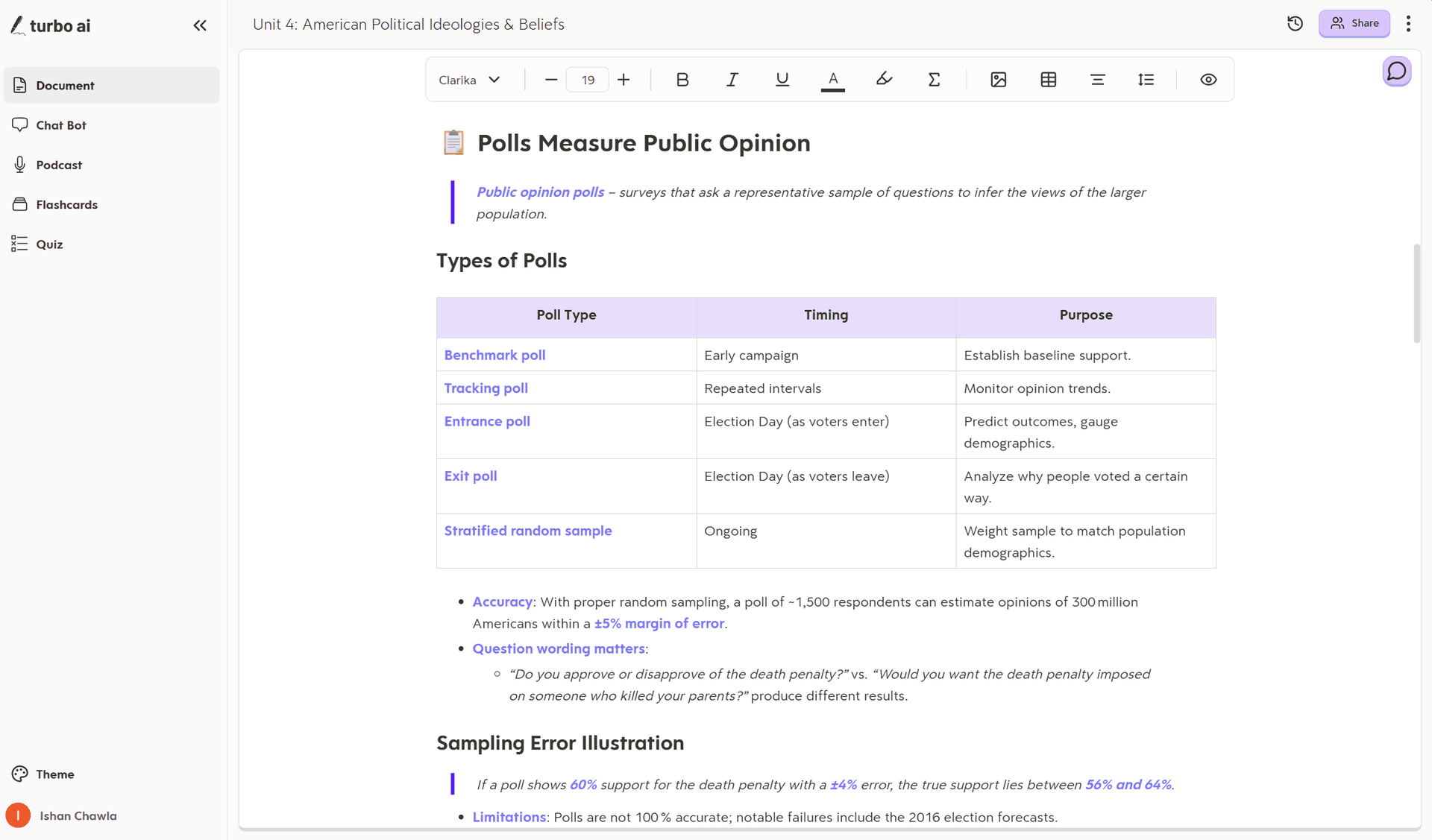 Comparison table targeting multiple-choice comparison questions